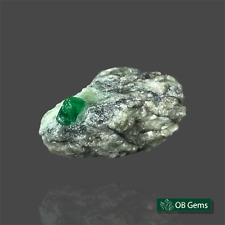 164 CT Natural Emerald Crystal On Matrix Mineral Specimen From Swat Pakistan picture