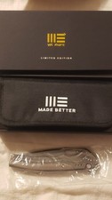 WE Knife Exciton WE22038A-7 Limited Edition CPM-20CV Gray Titanium New Open Box picture