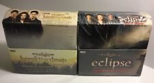 SEALED TWILIGHT BREAKING DAWN & ECLIPSE TRADING CARD BOX NECA - 24 PACKS EACH picture
