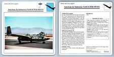 American Jet Ind. T-610 Super Pinto - Attack Warplanes Collectors Club Card picture
