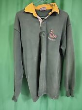 Barbarian Vintage Rugby mens Large South africa springboks 1992-1996 Green picture