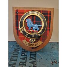 Vintage Bruce Scottish Tartan Clan Crest Coat of Arms picture