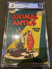 Animal Antics #1 CGC 0.5 CrOW (1946, DC Comics) Centerfold Missing  picture