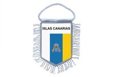 Club Flag Mini Country Flag Car Decoration Islands Canary Canarias Spain picture