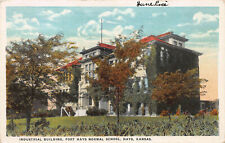 Industrial Building, Fort Hays Normal School, Hays, Kansas, Early Postcard picture