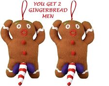 Naughty Gingerbread Man (SET OF 2) Ornament-Dirty Talking  picture