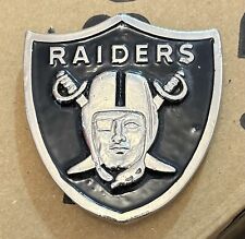 LA / LV Raiders cast metal badge picture