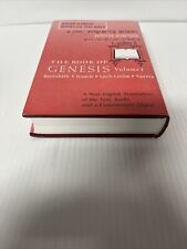HEBREW-ENGLISH MIKRAOT GEDOLOT BOOK OF GENESIS I Judaica Press Edition of Bible picture