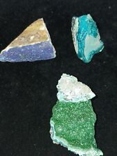 Dazzling Trio of Sparkling Malachite, Azurite and Chrysocolla picture