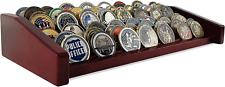 Asmileindeep 8 Rows Military Challenge Coin Display Holder for Desk Military Coi picture