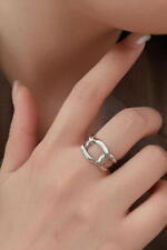 925 Sterling Silver Open Ring picture
