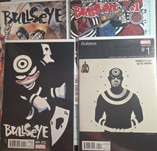 Bullseye #1 2017 5 variants lot including Skottie Young, Tim Bradstreet , + more picture