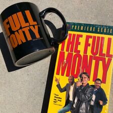 Vtg The Full Monty Coffee Mug & Sealed VHS Combo Pack picture