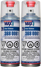 Spray Max USC 2K High Gloss Clearcoat Aerosol 2 PACK picture