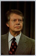 President~Color Photo Of Jimmy Carter Feb 9 1977~Pub Coral-Lee Vintage Postcard picture