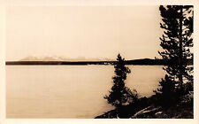 UPICK Postcard Yellowstone Lake & Mt. Sheridan Haynes RPPC 10116 Unposted c1930 picture