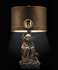 STAR WARS Jedi Master Yoda Masterpiece Tabletop Lamp Ltd Ed. Bradford Exchange picture
