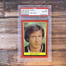 1983 TOPPS STAR WARS: RETURN OF THE JEDI CARD #4 HAN SOLO PSA9 Population14 picture