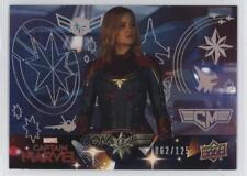 2020 Upper Deck Avengers Endgame & Base Silver Spectrum /125 Captain Marvel 0s3 picture