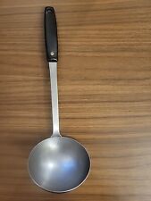 Rare Inca Inox Star Serving Ladle, Black Plastic Handle Metal Ladle Spoon picture