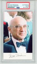 Milton Friedman ~ Signed Autographed Charming Photo ~ PSA DNA Encased picture