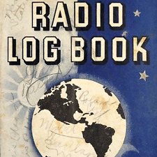 1935 1936 Spiegel Air Castle Long Short Wave Radio Log Book Station Index picture