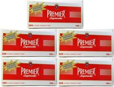Premier Supermatic Cigarette Tubes 100mm Regular Size 200 Count Per Box 5-Boxes picture