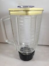 Vintage Osterizer Galaxie Dual Range 10 Blender Carafe Blade and Lid picture