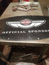 Vintage Harley Davidson Aluminum Offical Sponsor 1903 To 2003 picture