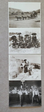 four Western photo re-prints one saloon, three Mammoth Hot Springs 14