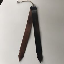2 Vtg Antique Zowie Mfg No 8 straight razor leather Auto Hone strop Cleveland OH picture