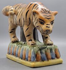 Staffordshire Style Ceramic Tiger. 5