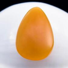 Natural Orange Yellow Calcite Gemstone Cabochon from Indonesia 6.86 g picture