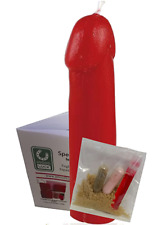 Red Male Genital Candle Kit / Kit de Vela Roja Genital Masculino picture