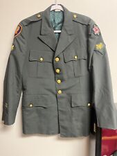 Vietnam Era US Army Dress Jacket 1st Aviation Brigade / US 6th Army insignia 38R picture