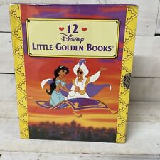 Disney Little Golden Books Aladdin 1993 Set Of 12 New & Sealed Fast Shipping picture