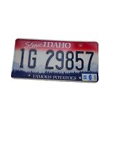 2005 Scenic Idaho License Plate Gem County Famous Potatoes # 1G 29857 Man Cave  picture