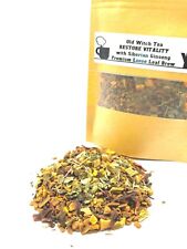 RESTORE VITALITY With SIBERIAN GINSENG Root Organic Herbal Loose-Leaf Tea picture