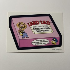 2001 Simpsons Inkworks Mania Lard Lad Donut Clumps Packy Wack Product Card #59 picture
