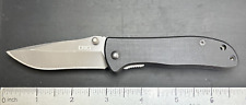 CRKT Drifter 6450K Pocketknife Liner Lock Plain Edge Blade Great USED Condition picture