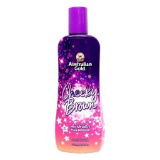 Australian Gold CHEEKY BROWN Dark Accelerator Tanning Lotion 8.5oz picture