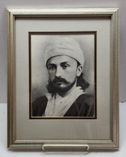 Framed Photo Persian Prophet Abdul Baha, Leader of Baháʼí Faith Religion picture