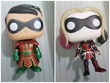Funko POP  2PCS DC Heroes Imperial  Palace  Harley Quinn 376 + Robin 377 No Box picture
