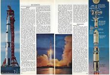 1967 Time NASA Pre-Apollo Mission Rocket Vtg Magazine Print Ad/Poster/Article picture