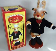 Animated Rudolph Red Nosed the Reindeer Motionette Xmas Prop Music Dances Boxed picture