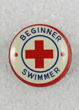 Red Cross: Beginner Swimmer, c.1955 campaign button  picture