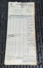 1940 AIRCO Air Reduction Sales Pittsburgh PA Stack Of Receipts picture