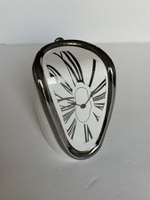 Salvador Dali Surrealism Abstract Melting Clock Coin Bank Ceramic Art rare picture