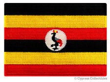 UGANDA FLAG embroidered iron-on AFRICAN PATCH SOUVENIR EMBLEM BANNER AFRICA new picture