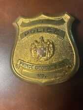 PRINCE GEORGE'S COUNTY POLICE EARLY BADGE # 9 picture